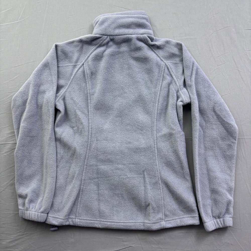 Columbia Womens Benton Springs Full Zip Fleece Jacket Lavender Purple XS Outdoor - Picture 5 of 7